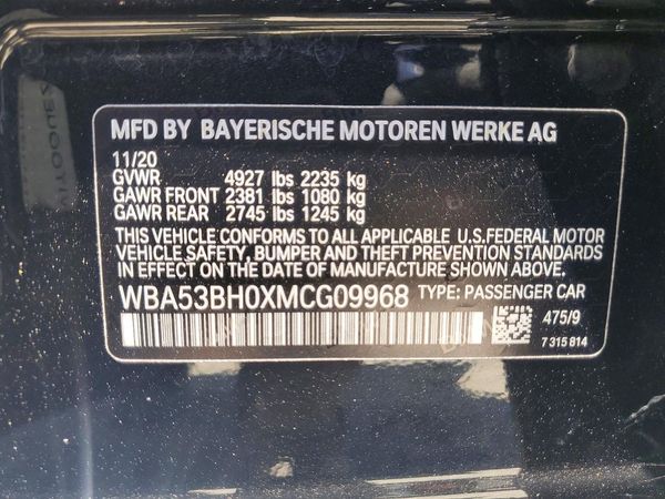 2021 BMW 530
