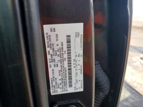 2019 FORD F150