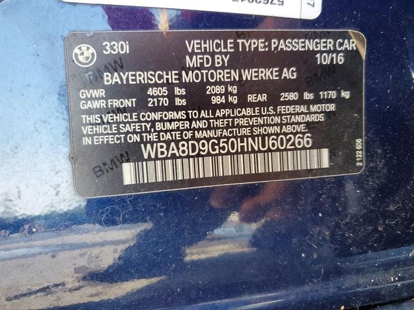 2017 BMW 330 xDrive
