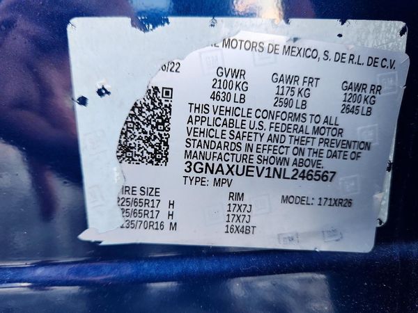 2022 CHEVROLET EQUINOX