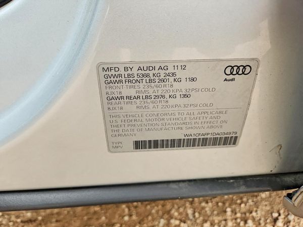 2013 AUDI Q5 Premium Hybrid