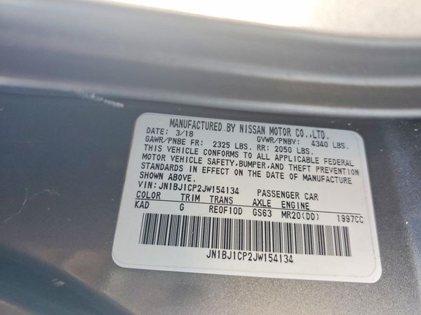 2018 NISSAN ROGUE SPORT