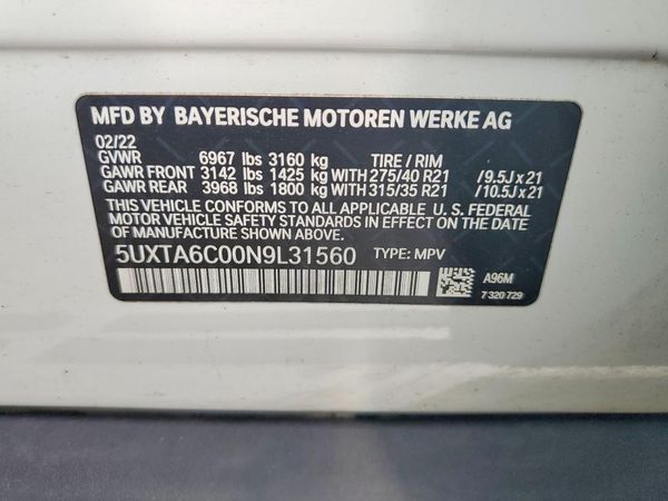 2022 BMW X5 xDrive45e
