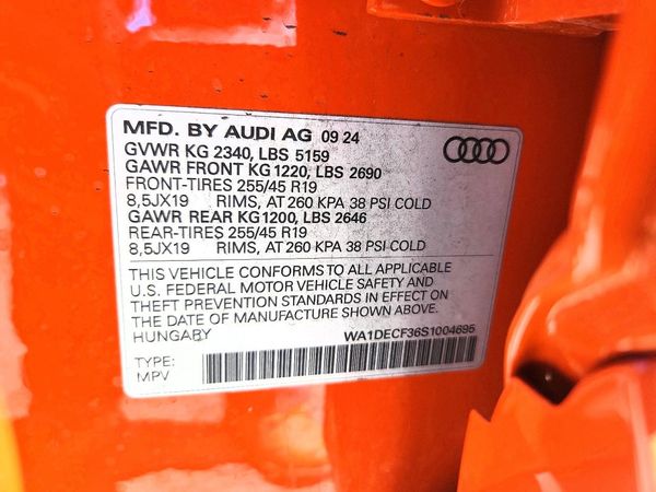 2025 AUDI Q3 S Line quattro Premium