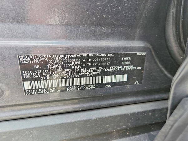 2020 TOYOTA RAV4