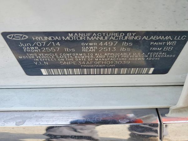 2015 HYUNDAI SONATA