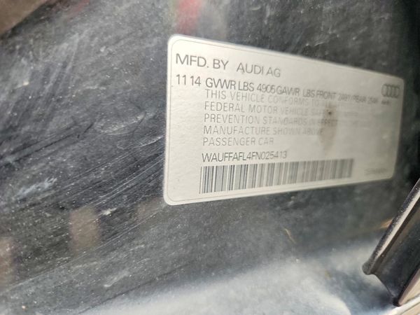 2015 AUDI A4