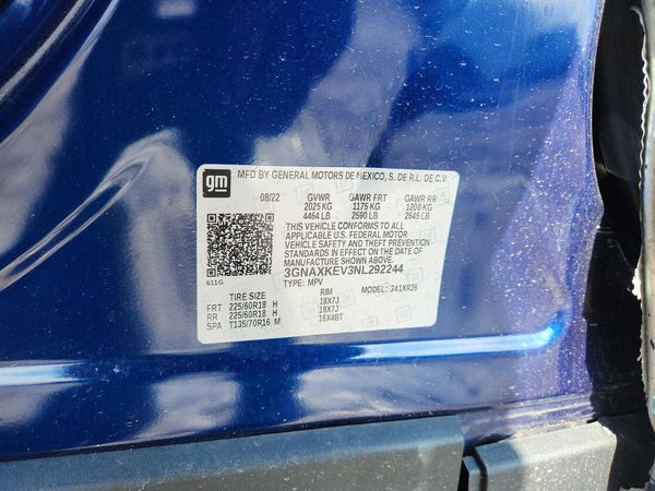 2022 CHEVROLET EQUINOX
