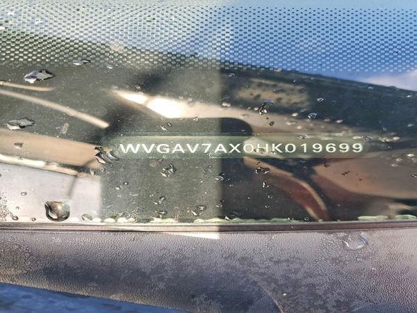 2017 VOLKSWAGEN TIGUAN S, Limited