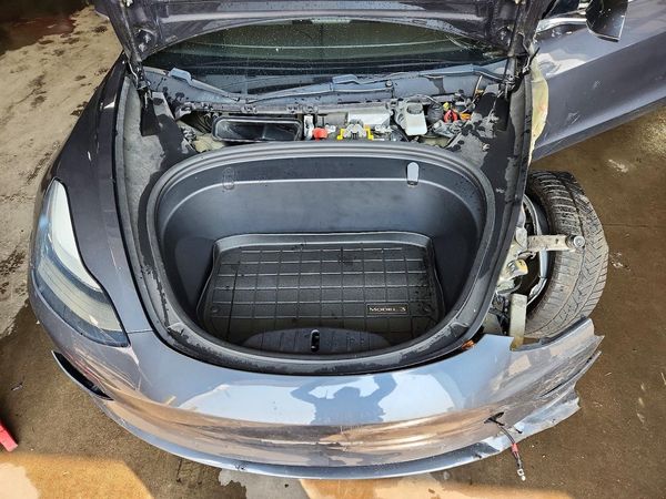 2018 TESLA MODEL 3 — Engine bay