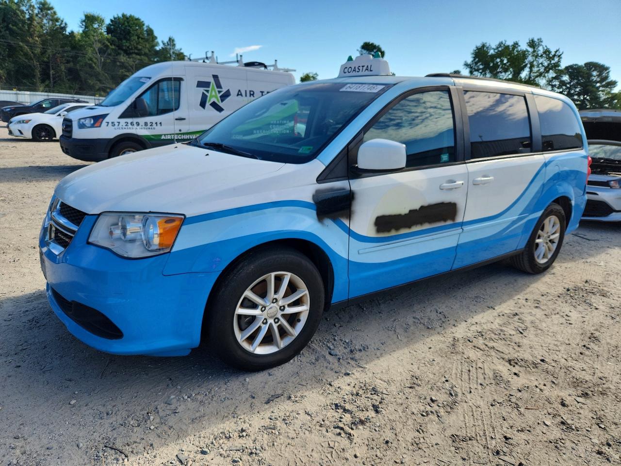 2016 DODGE CARAVAN SXT — Front 3/4