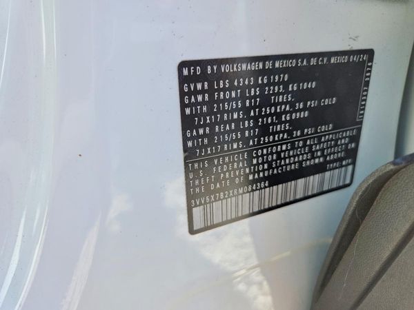 2024 VOLKSWAGEN TAOS S