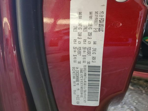 2019 DODGE GRAND CARAVAN