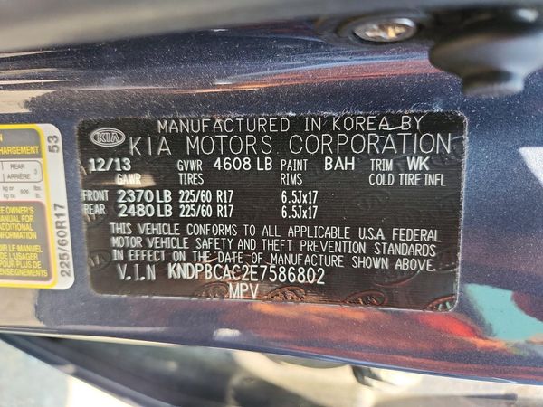 2014 KIA SPORTAGE LX