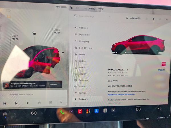 2026 TESLA MODEL Y — ODOM