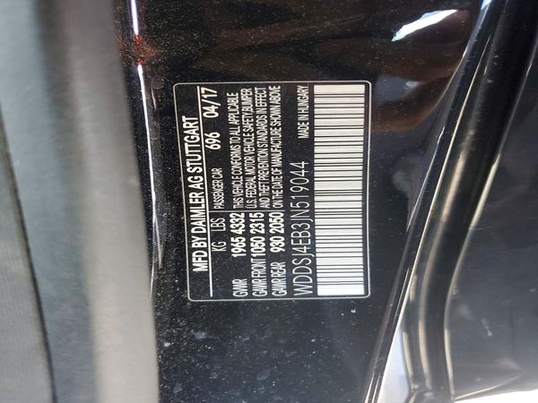 2018 MERCEDES-BENZ CLA-CLASS CLA250 — VINS