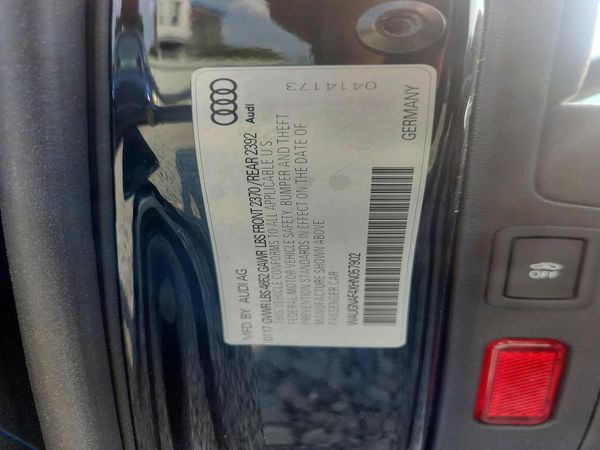 2017 AUDI A4 quattro Premium Plus