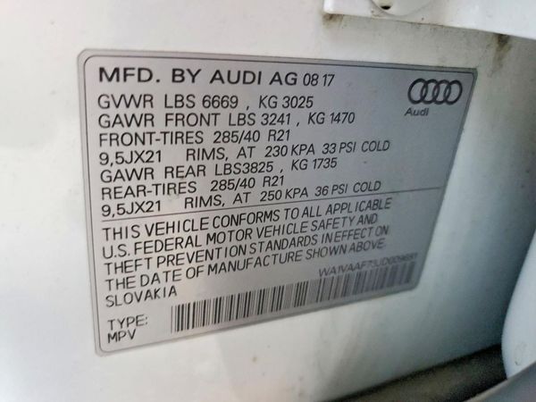 2018 AUDI Q7