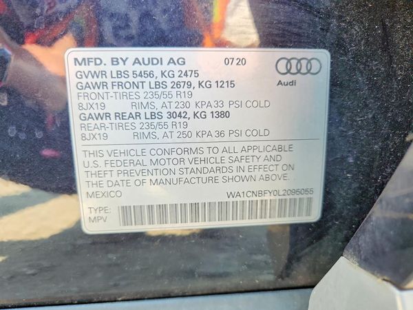 2020 AUDI Q5