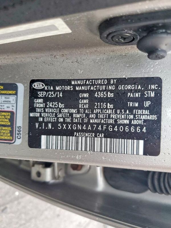 2015 KIA OPTIMA