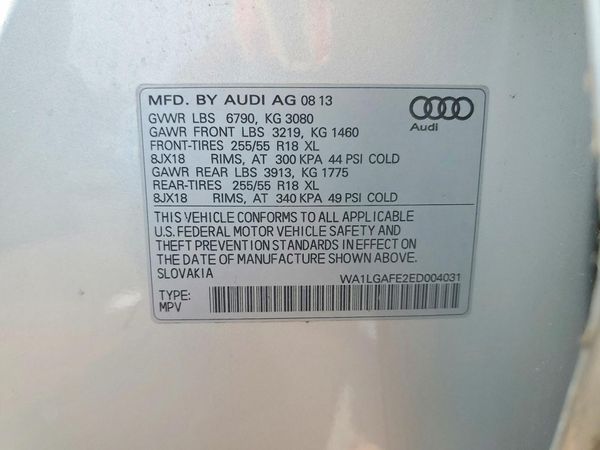 2014 AUDI Q7 Premium Plus