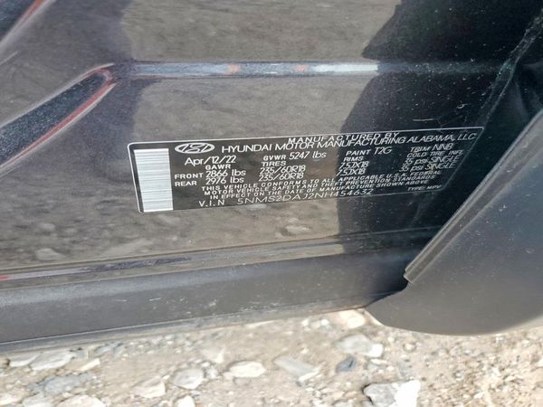 2022 HYUNDAI SANTA FE SEL