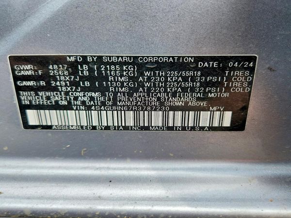 2024 SUBARU CROSSTREK Limited