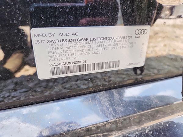2018 AUDI A8 quattro Sport L