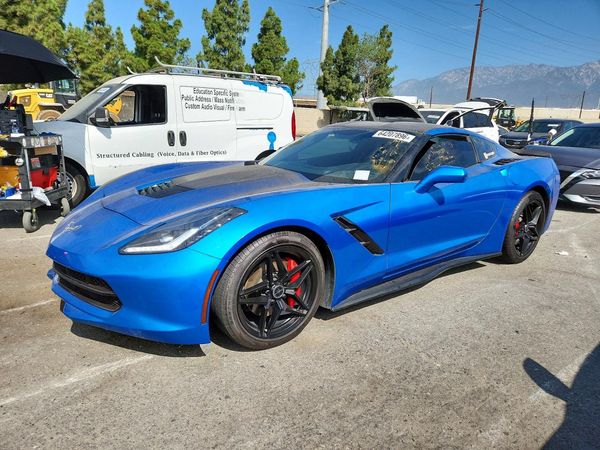 2014 CHEVROLET CORVETTE 3LT — Front 3/4
