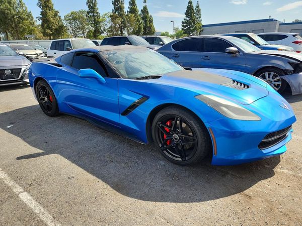 2014 CHEVROLET CORVETTE 3LT — Passenger 3/4