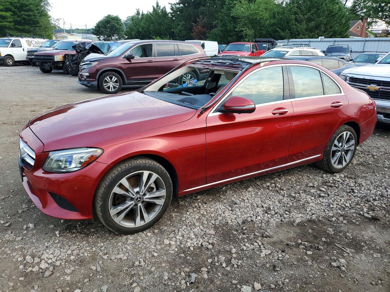 2021 MERCEDES-BENZ C C300-4M — Front 3/4