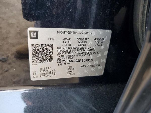 2018 CADILLAC ESCALADE