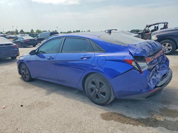 2021 HYUNDAI ELANTRA Blue
