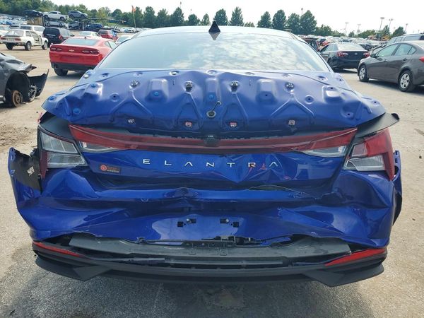 2021 HYUNDAI ELANTRA Blue