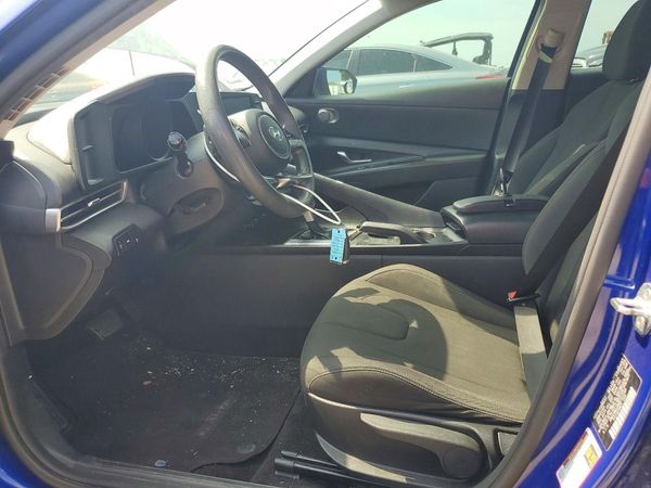 2021 HYUNDAI ELANTRA Blue