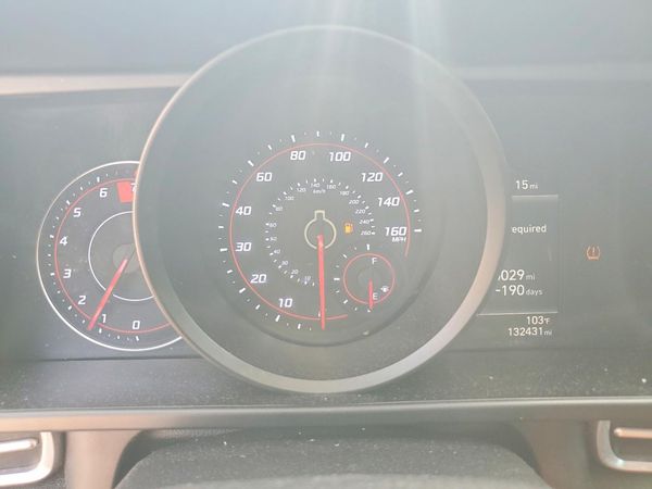 2021 HYUNDAI ELANTRA Blue
