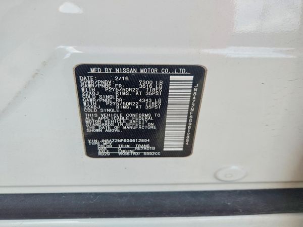 2016 INFINITI QX80