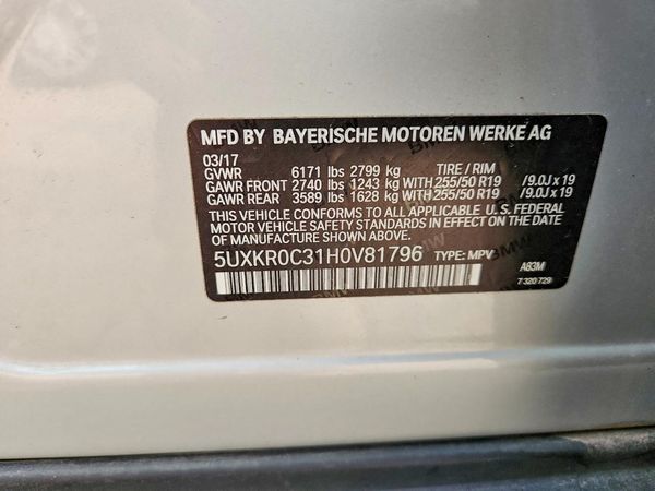 2017 BMW X5 xDrive35i