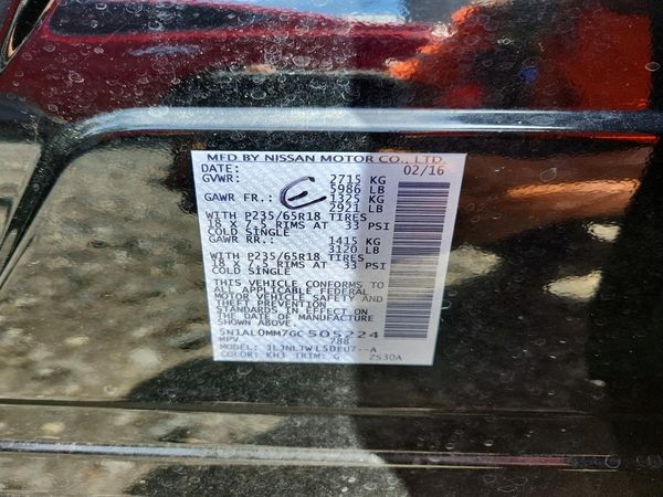 2016 INFINITI QX60