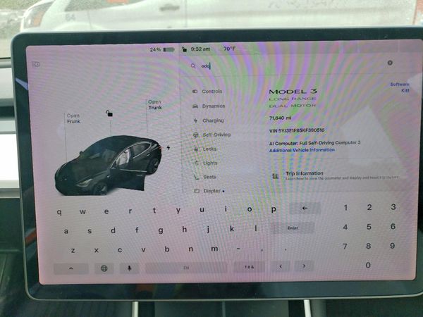 2019 TESLA MODEL 3