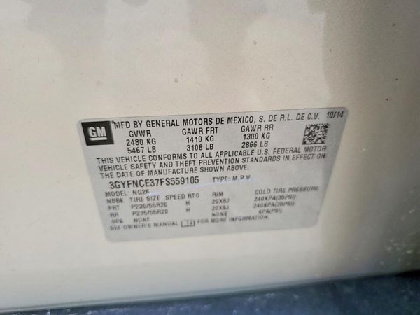 2015 CADILLAC SRX Performance