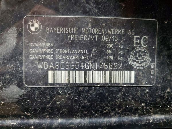 2016 BMW 328 xDrive SA
