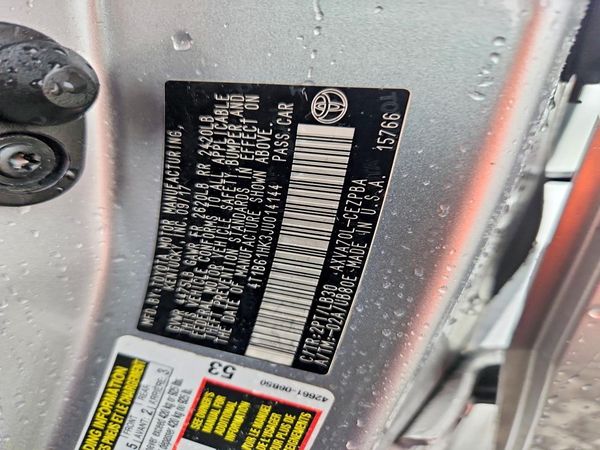 2018 TOYOTA CAMRY XSE