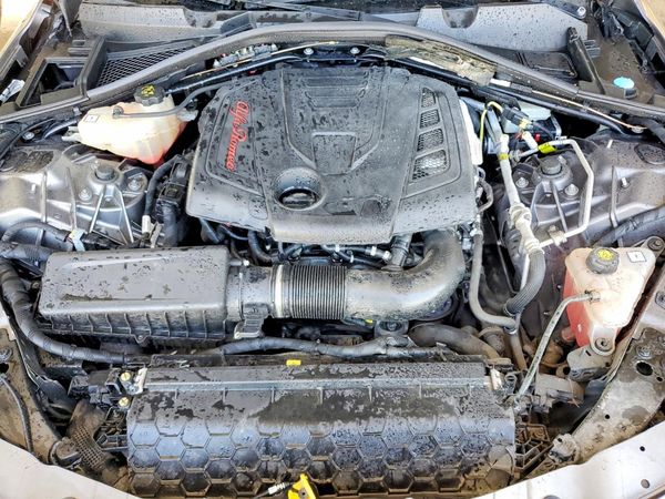 2020 ALFA ROMEO GIULIA FOUR DOOR SEDAN — Engine bay