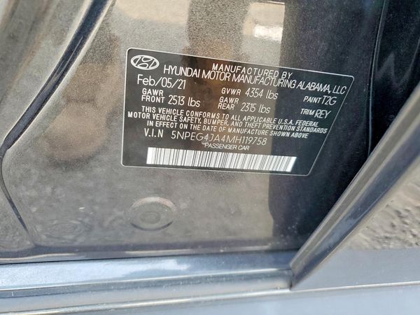 2021 HYUNDAI SONATA