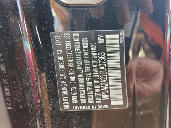 2014 PORSCHE CAYENNE