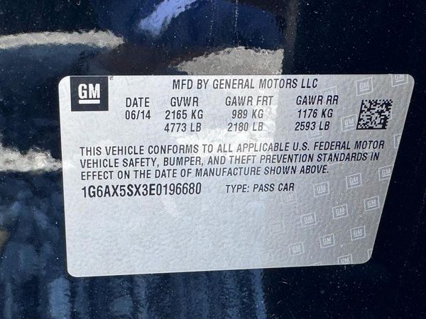 2014 CADILLAC CTS Luxury