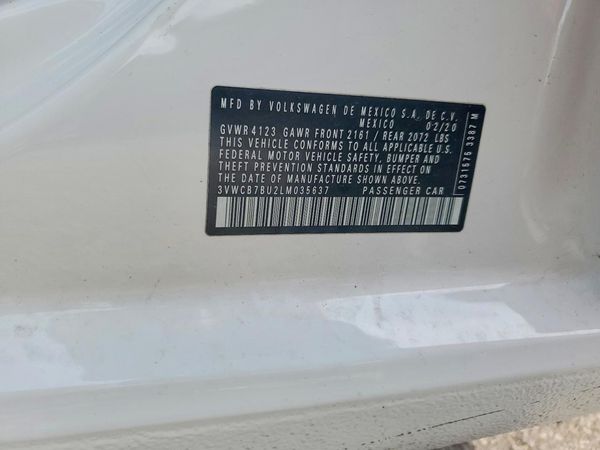 2020 VOLKSWAGEN JETTA S, SE, R-Line