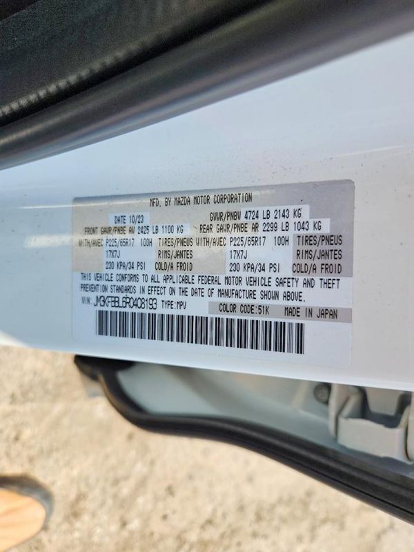 2024 MAZDA CX-5 Select Package