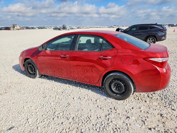 2016 TOYOTA COROLLA L/LE — DSRA